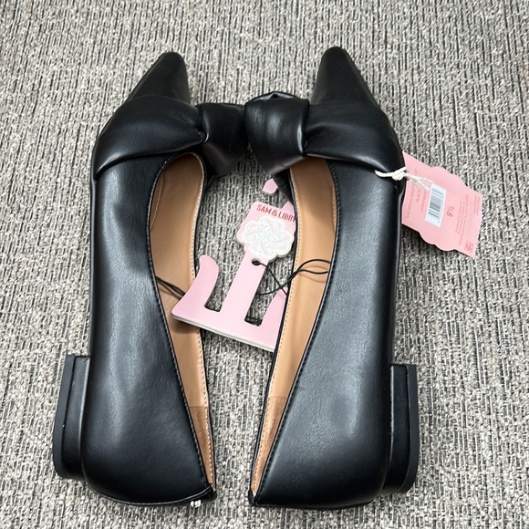 Sam & Libby knotted Laurena pointed toe ballet flats - Picture 10 of 13